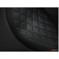 LUIMOTO (Diamond II) Seat Cover for the HARLEY DAVIDSON Blackline FXS Softail (11-12) LUIMOTO (Diamond II) Seat Cover for the HARLEY DAVIDSON Blackline FXS Softail (11-12)